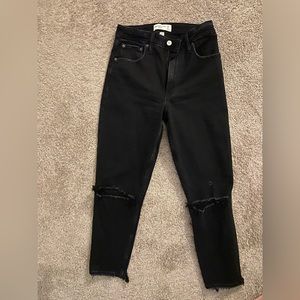 Abercrombie Mom High Rise Curve Love Denim